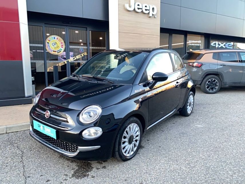 04100 : Hyundai Manosque - Pedinielli - FIAT 500 MY22 Dolcevita - 500 II - NOIR - Boîte manuelle - Essence sans plomb