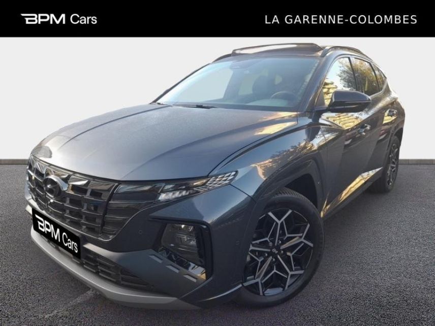 92250 : Hyundai La Garenne-Colombes - BPM Cars - HYUNDAI Tucson - Tucson - Dark Knight Métal - Traction - Hybride : Essence/Electrique