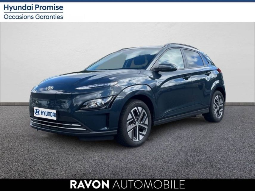 42100 : Hyundai Saint-Etienne - Ravon Automobile - HYUNDAI KONA ELECTRIC Intuitive - KONA ELECTRIQUE - Teal - Automate à fonct. Continu - Courant électrique