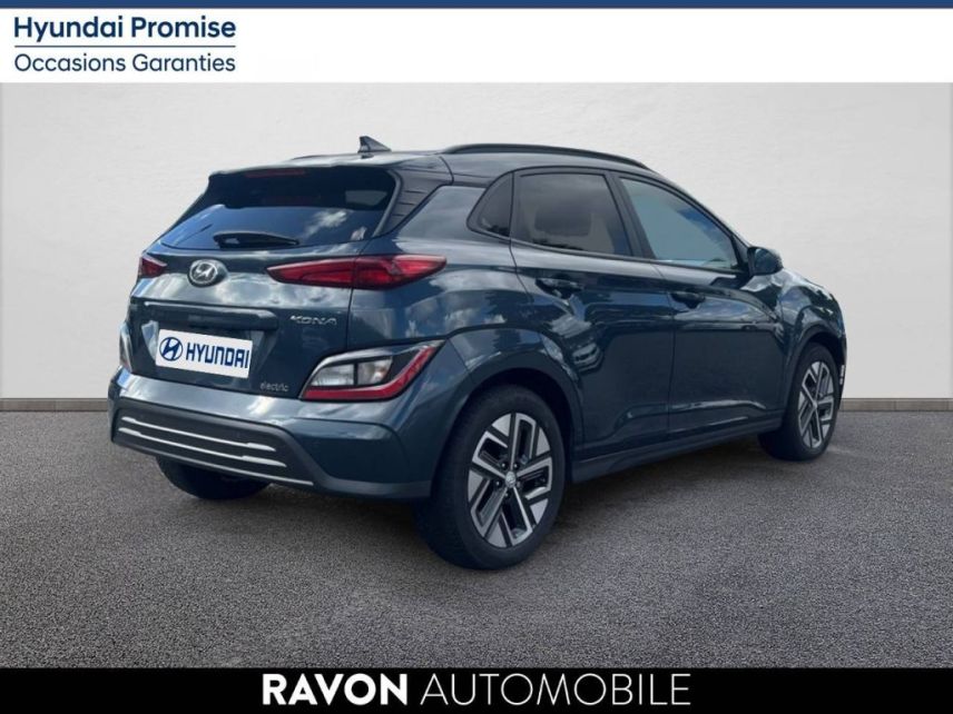 42100 : Hyundai Saint-Etienne - Ravon Automobile - HYUNDAI KONA ELECTRIC Intuitive - KONA ELECTRIQUE - Teal - Automate à fonct. Continu - Courant électrique