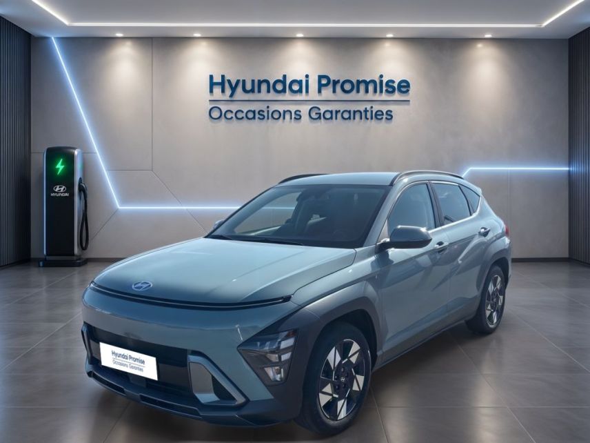 85000 : Hyundai MoceanRent | La Roche-sur-Yon - Océane Auto - HYUNDAI KONA Creative - KONA II - Vert - Automate sequentiel - Essence / Courant électrique