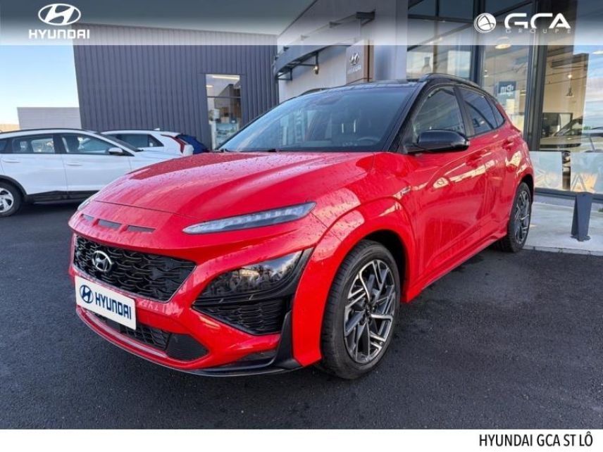 50000 : Hyundai Saint-Lô - GCA - HYUNDAI Kona - Kona - Ignite Red - Traction - Essence/Micro-Hybride