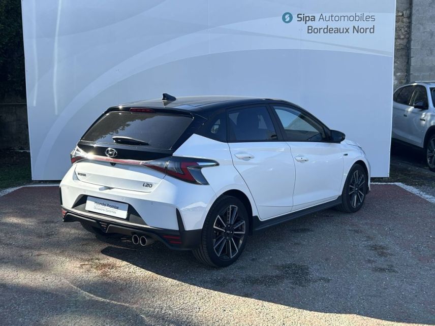 33110 : Hyundai Bordeaux Nord Le Bouscat - Sipa Automobiles - HYUNDAI i20 N Line Creative - i20 III - BLANC - Automate sequentiel - Essence sans plomb