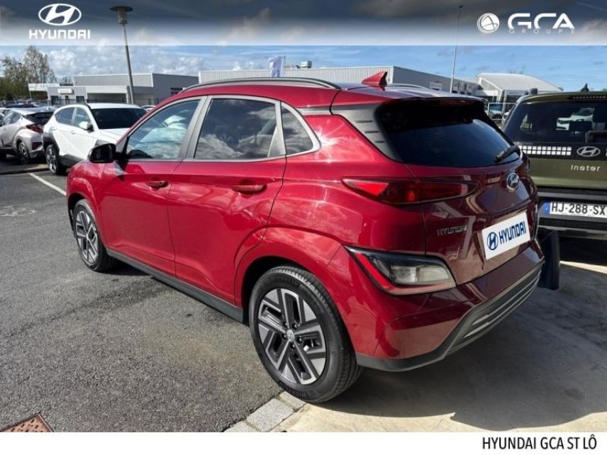 50000 : Hyundai Saint-Lô - GCA - HYUNDAI Kona - Kona - Sunset Red Métal - Traction - Electrique