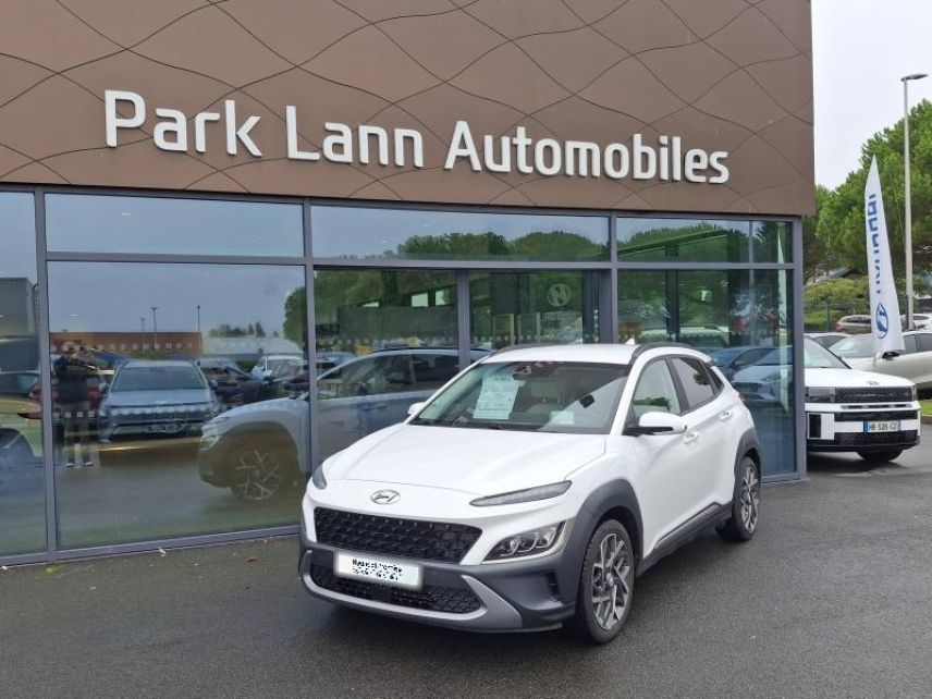 56000 : Hyundai Vannes - Park Lann Automobiles - HYUNDAI Kona - Kona - Atlas White - Traction - Hybride : Essence/Electrique