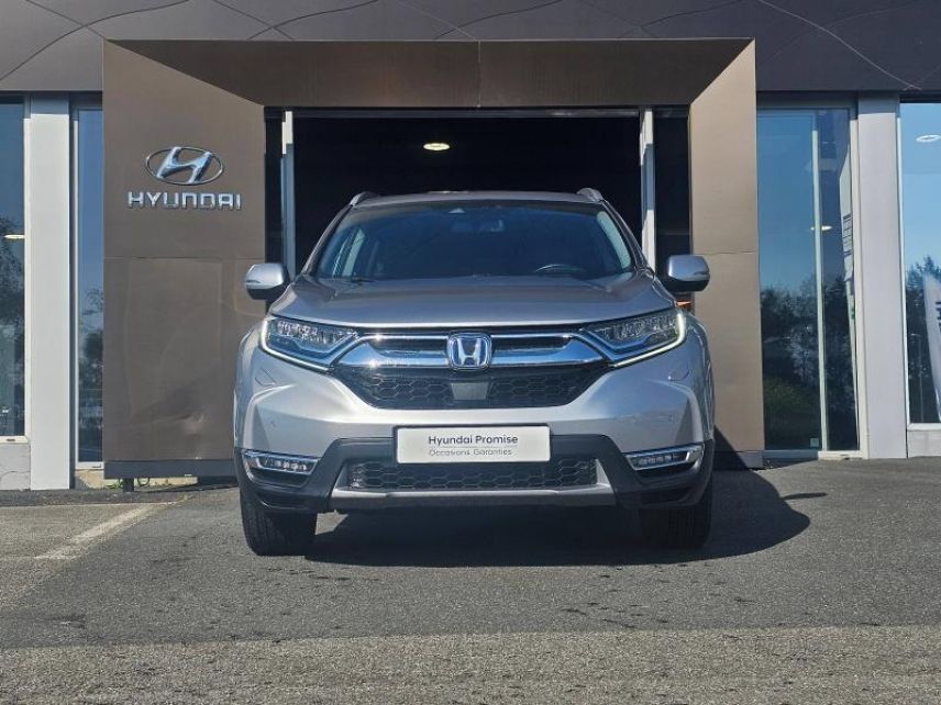 29000 : Hyundai Quimper - Iroise Automobiles - HONDA CR-V - CR-V - Argent Astral métallisée - Traction - Hybride : Essence/Electrique