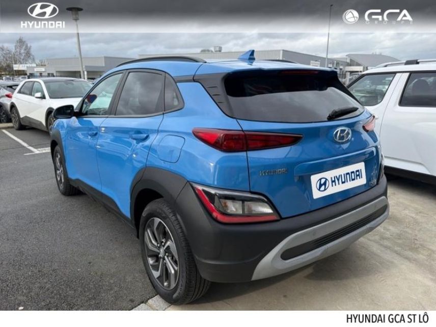 50000 : Hyundai Saint-Lô - GCA - HYUNDAI Kona - Kona - Surfy Blue Métal - Traction - Hybride : Essence/Electrique