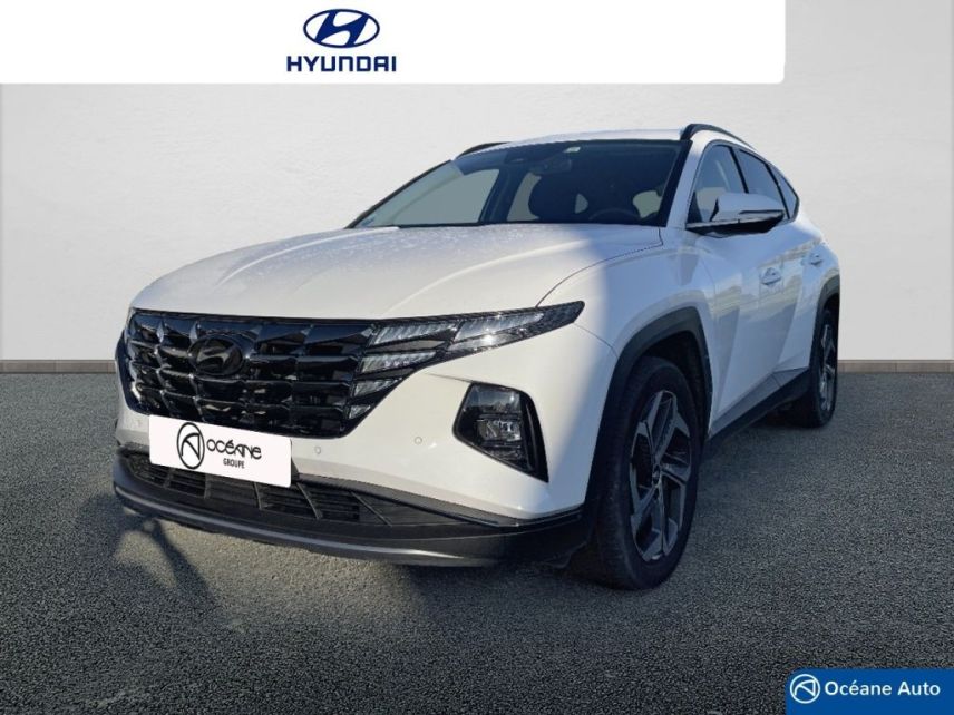 85000 : Hyundai La Roche-sur-Yon - Océane Auto - HYUNDAI TUCSON Creative - TUCSON IV - Blanc - Boîte automatique - Essence / Courant électrique