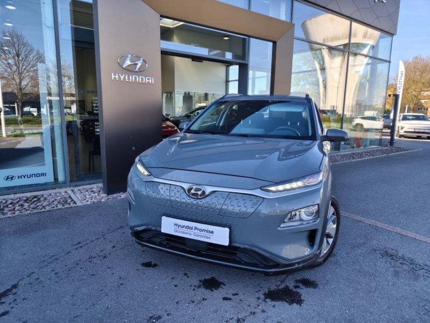 59640 : Hyundai Dunkerque - Europ'Auto - HYUNDAI Kona - Kona - Shimmering Silver Métal - Traction - Electrique