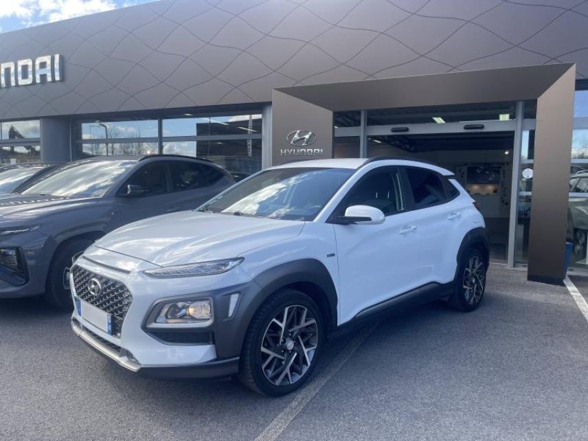 64100 : Hyundai Bayonne - Oceanic Auto - HYUNDAI Kona - Kona - Chalk White Métal - Traction - Hybride : Essence/Electrique
