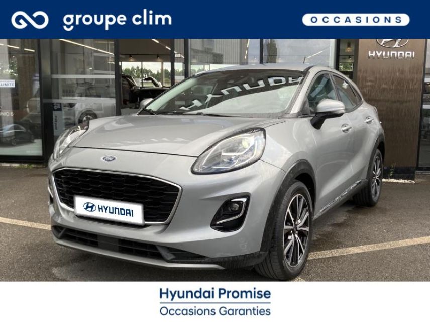 40990 : Hyundai Dax - i-AUTO - FORD Puma - Puma - Gris Solar Métallisée - Traction - Essence/Micro-Hybride