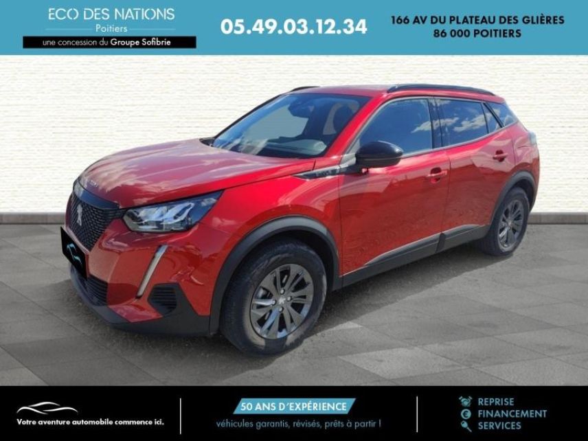 86000 : Hyundai Poitiers - Eco des Nations - PEUGEOT 2008 - 2008 - Rouge Elixir (S) - Traction - Essence