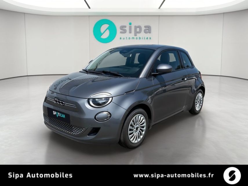 33140 : Hyundai Bordeaux Sud Villenave d'Ornon - Sipa Automobiles - FIAT 500e BERLINE Nouvelle 500 - 500 III ELECTRIQUE - Gris - Automate à fonct. Continu - Courant électrique