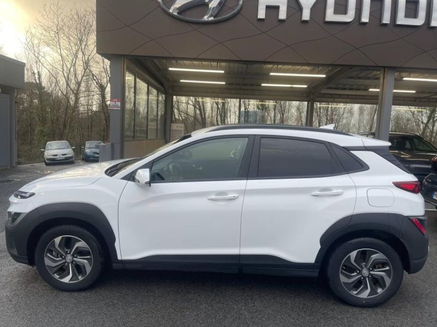 64100 : Hyundai Bayonne - Oceanic Auto - HYUNDAI Kona - Kona - Atlas White - Traction - Hybride : Essence/Electrique