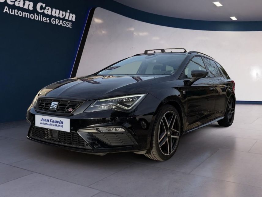 06130 : Hyundai Grasse - Garage Jean Cauvin - SEAT LEON SPORTSTOURER FR Sport Line - LEON III - Noir - Boîte séquentielle - Diesel