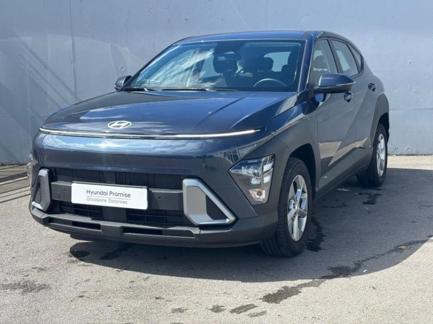 56600 : Hyundai Lorient - Auto Océane - HYUNDAI Kona - Kona - Denim Blue perlé métallisé - Traction - Hybride : Essence/Electrique