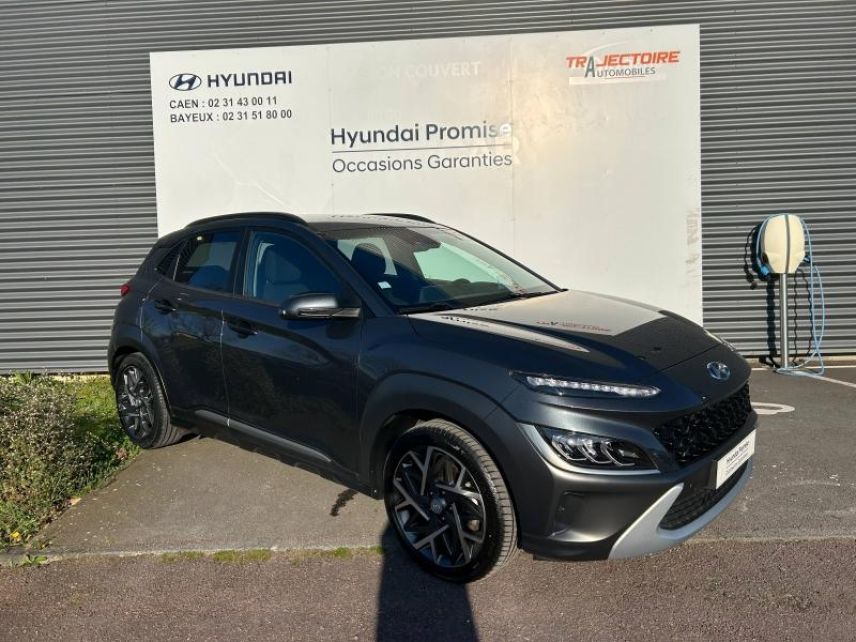 14100 : Hyundai Lisieux - Trajectoire Automobiles - HYUNDAI Kona - Kona - Dark Knight Métal - Traction - Hybride : Essence/Electrique