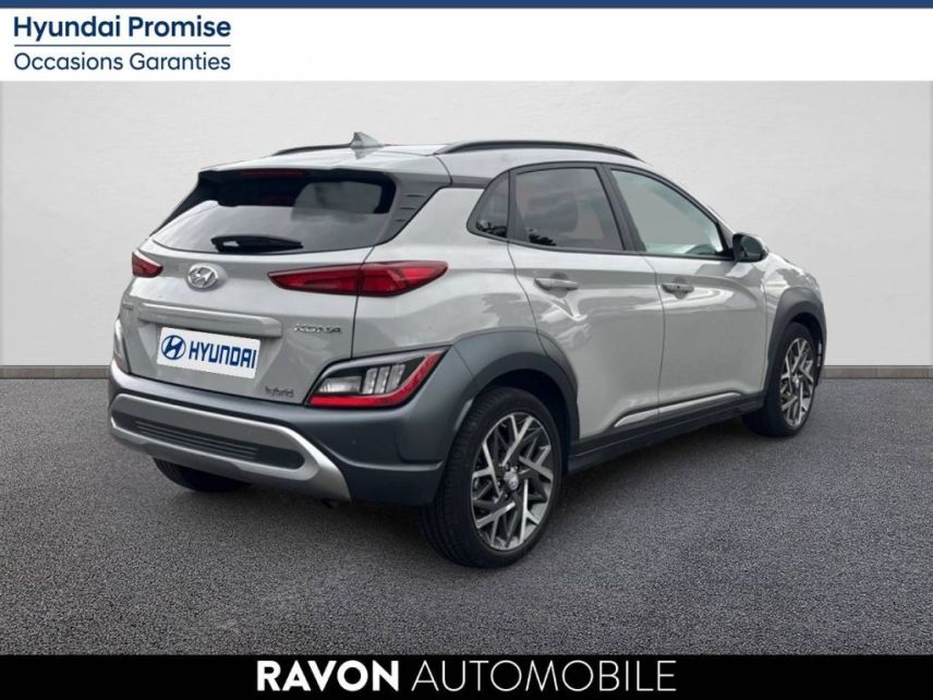 42100 : Hyundai Saint-Etienne - Ravon Automobile - HYUNDAI KONA HYBRID Creative - KONA - GRIS CLAIR - Automate sequentiel - Essence / Courant électrique