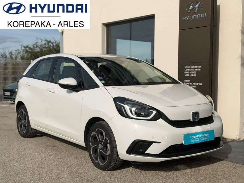 13200 : HYUNDAI Arles - Lexa Automobile - HONDA JAZZ E:HEV Executive - JAZZ IV - Blanc - Automate à fonct. Continu - Essence / Courant électrique