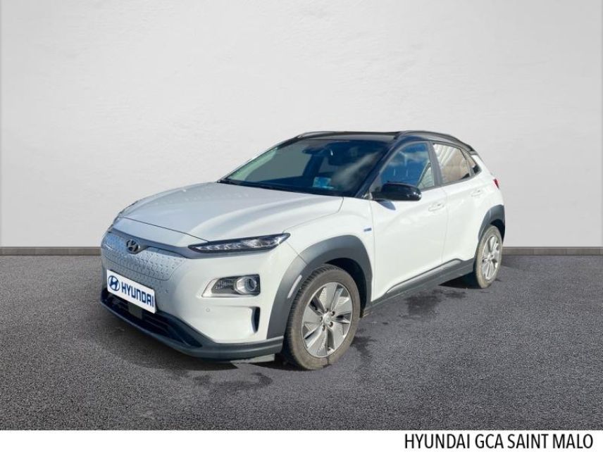 35400 : Hyundai Saint-Malo - GCA - HYUNDAI Kona - Kona - Chalk White Métal - Traction - Electrique