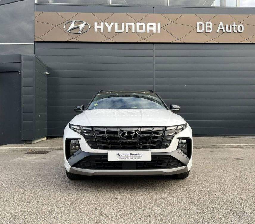 21300 : Hyundai Dijon - Privilège Automobiles - HYUNDAI TUCSON N Line Executive - TUCSON (10/2020-03/2024) - BLANC - Automate sequentiel - Diesel