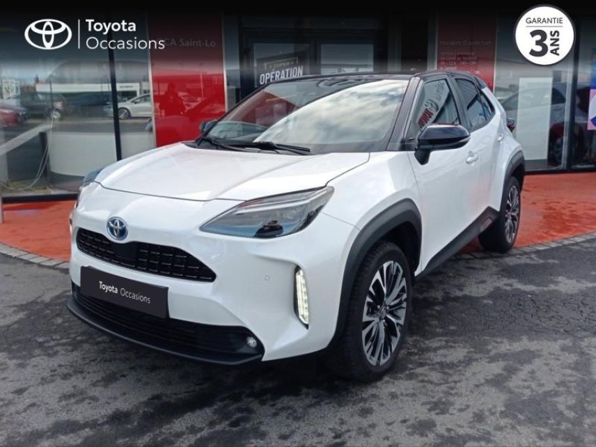 50000 : Hyundai Saint-Lô - GCA - TOYOTA Yaris Cross - Yaris Cross - Bi ton blanc lunaire   noir - Traction - Hybride : Essence/Electrique