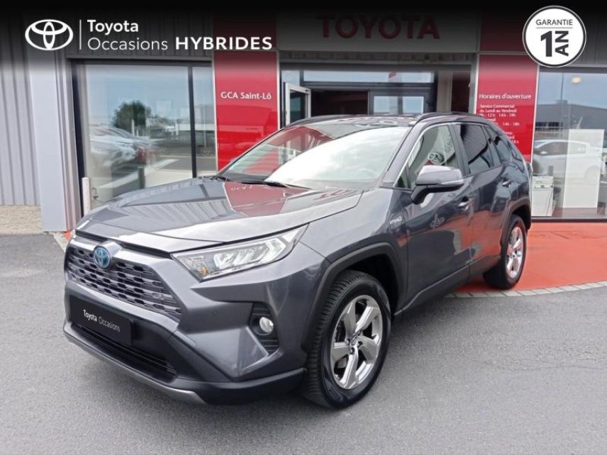 50000 : Hyundai Saint-Lô - GCA - TOYOTA RAV4 - RAV4 - Gris Atlas métallisé - Transmission intégrale - Hybride : Essence/Electrique