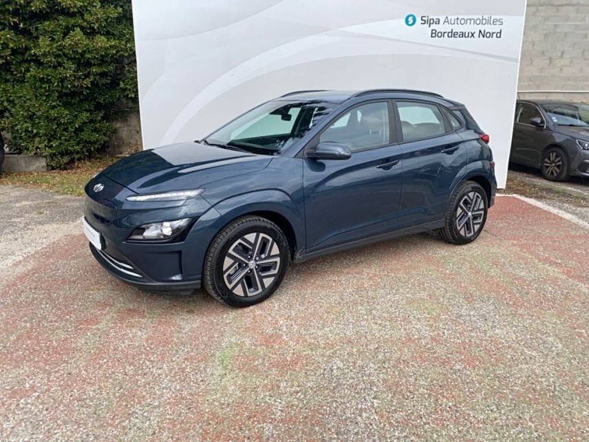 33110 : Hyundai Bordeaux Nord Le Bouscat - Sipa Automobiles - HYUNDAI KONA ELECTRIC Intuitive - KONA ELECTRIC (07/2018-12/2020) - BLEU FONCE - Automate à fonct. Continu - Courant électrique