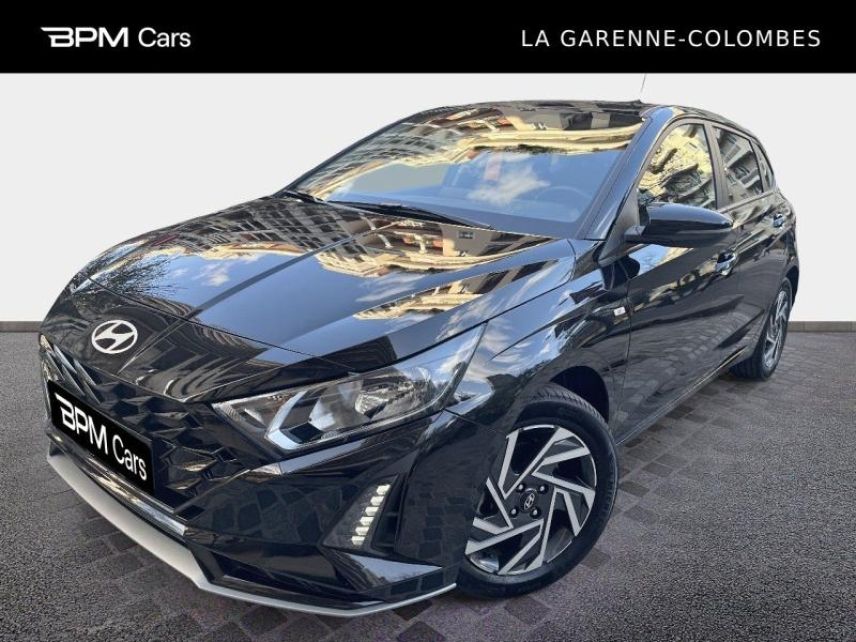 92250 : Hyundai La Garenne-Colombes - BPM Cars - HYUNDAI i20 - i20 - Phantom Black Métal - Traction - Essence/Micro-Hybride