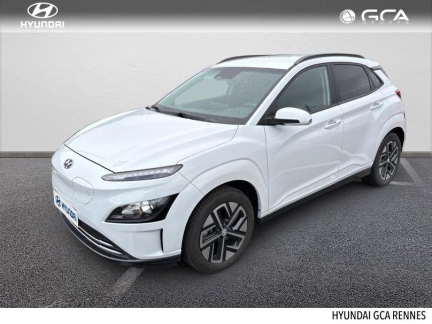 35510 : Hyundai Rennes - GCA - HYUNDAI Kona - Kona - Chalk White Métal - Traction - Electrique