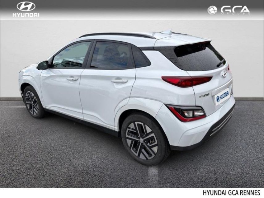 35510 : Hyundai Rennes - GCA - HYUNDAI Kona - Kona - Chalk White Métal - Traction - Electrique
