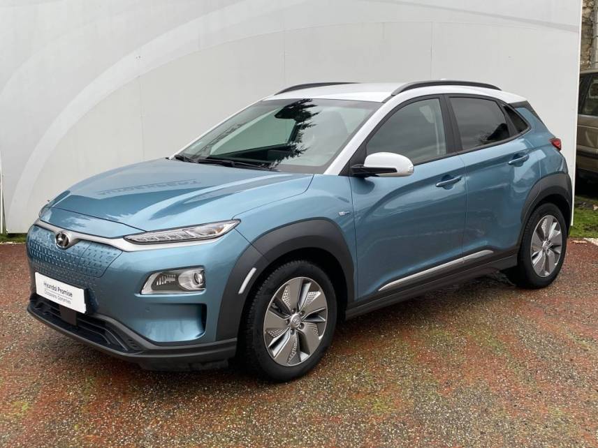 33110 : Hyundai Bordeaux Nord Le Bouscat - Sipa Automobiles - HYUNDAI KONA ELECTRIC Executive - KONA - BLEU CLAIR - Automate à fonct. Continu - Courant électrique