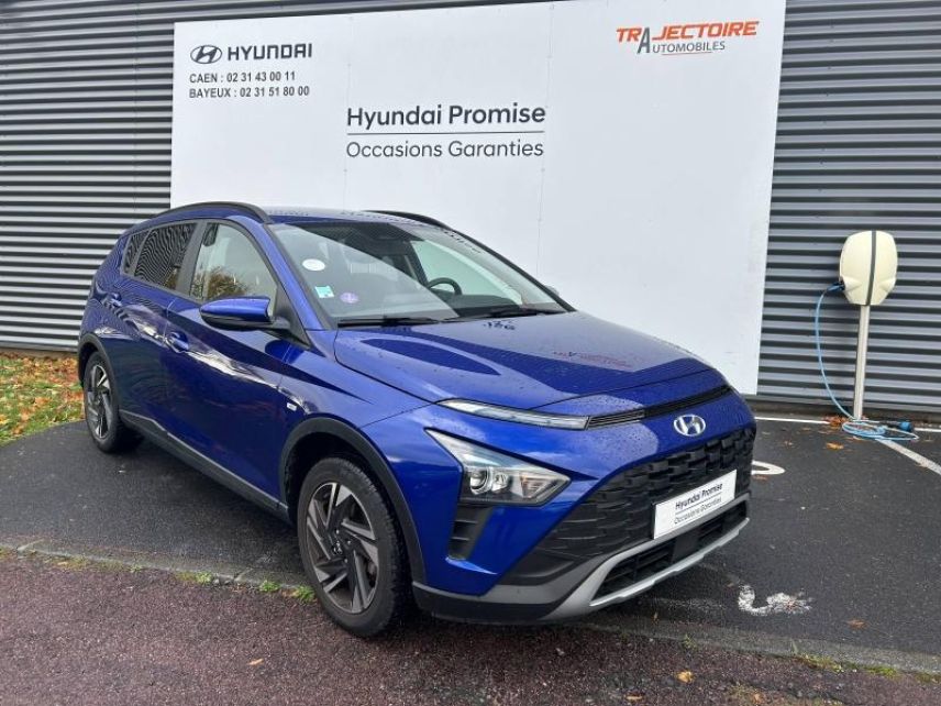 14100 : Hyundai Lisieux - Trajectoire Automobiles - HYUNDAI Bayon - Bayon - Intense Blue Métal - Traction - Essence/Micro-Hybride