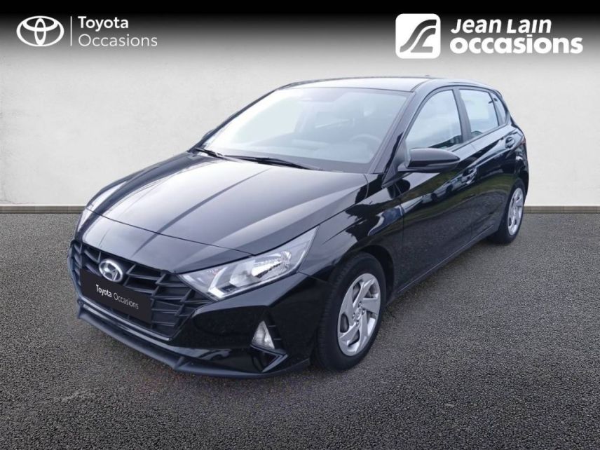 73290 : Hyundai Chambéry - Jean Lain Mobilités - HYUNDAI i20 Initia - i20 III - NOIR - Boîte manuelle - Essence sans plomb