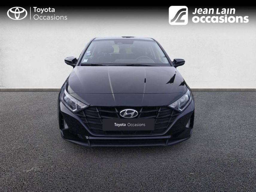 73290 : Hyundai Chambéry - Jean Lain Mobilités - HYUNDAI i20 Initia - i20 III - NOIR - Boîte manuelle - Essence sans plomb