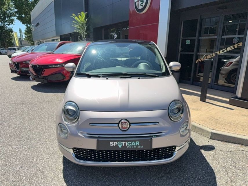 04100 : Hyundai Manosque - Pedinielli - FIAT 500 SERIE 9 EURO 6D-FULL Dolcevita - 500 II - Rose - Boîte manuelle - Essence sans plomb