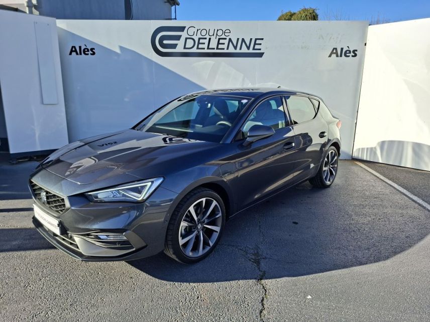 30100 : Hyundai Alès - Auto Hall - SEAT LEON FR - LEON IV - Gris - Automate sequentiel - Essence / Courant électrique