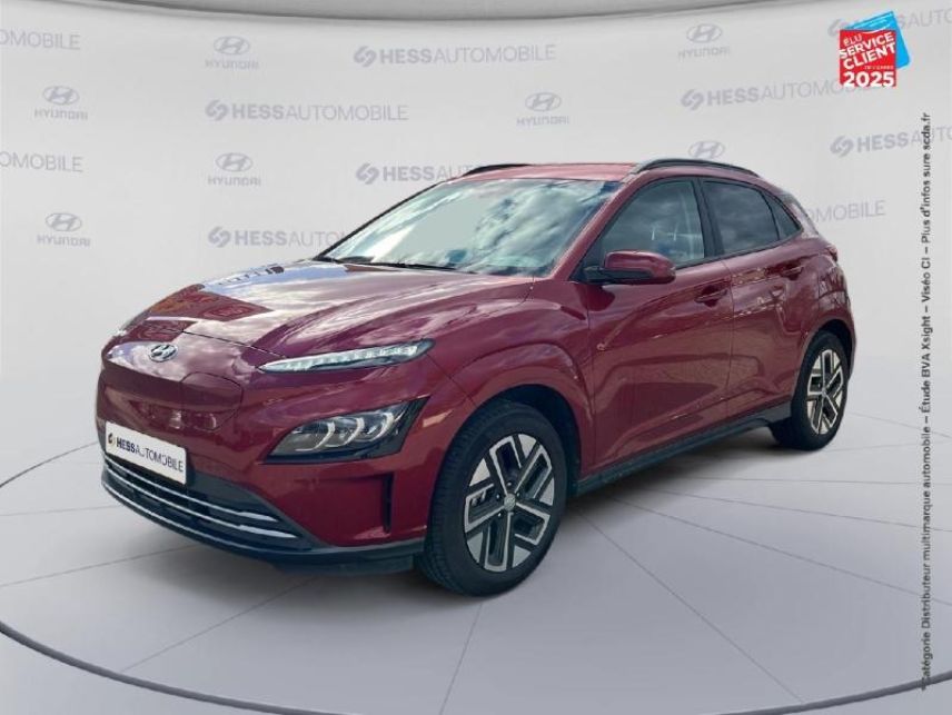 67800 : Hyundai Strasbourg - HESS Automobile - HYUNDAI Kona - Kona - Sunset Red Métal - Traction - Electrique