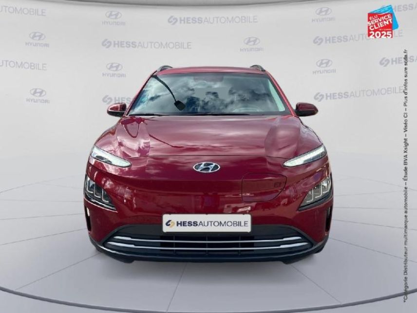 67800 : Hyundai Strasbourg - HESS Automobile - HYUNDAI Kona - Kona - Sunset Red Métal - Traction - Electrique