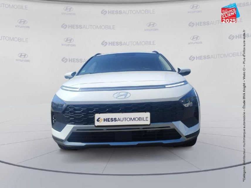 67800 : Hyundai Strasbourg - HESS Automobile - HYUNDAI Bayon - Bayon - Atlas White Métal - Traction - Essence