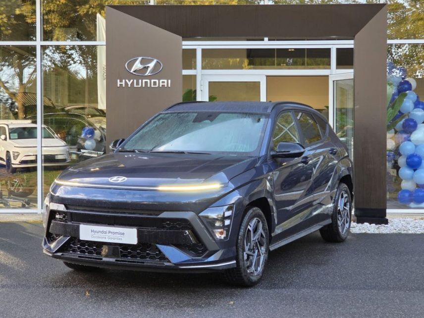 77240 : Hyundai Melun - CAP FOURNIER - HYUNDAI KONA N Line Ultime Edition - KONA II - Bleu - Automate sequentiel - Essence / Courant électrique