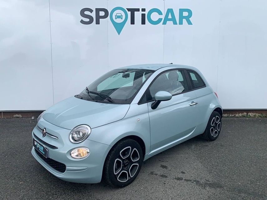 33140 : Hyundai Bordeaux Sud Villenave d&#039;Ornon - Sipa Automobiles - FIAT 500  - 500 II - BLEU CLAIR - Boîte manuelle - Essence sans plomb