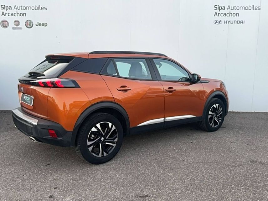 33260 : Hyundai Arcachon - Sipa Automobiles - PEUGEOT 2008 Allure - 2008 II - Orange - Boîte automatique - Essence sans plomb