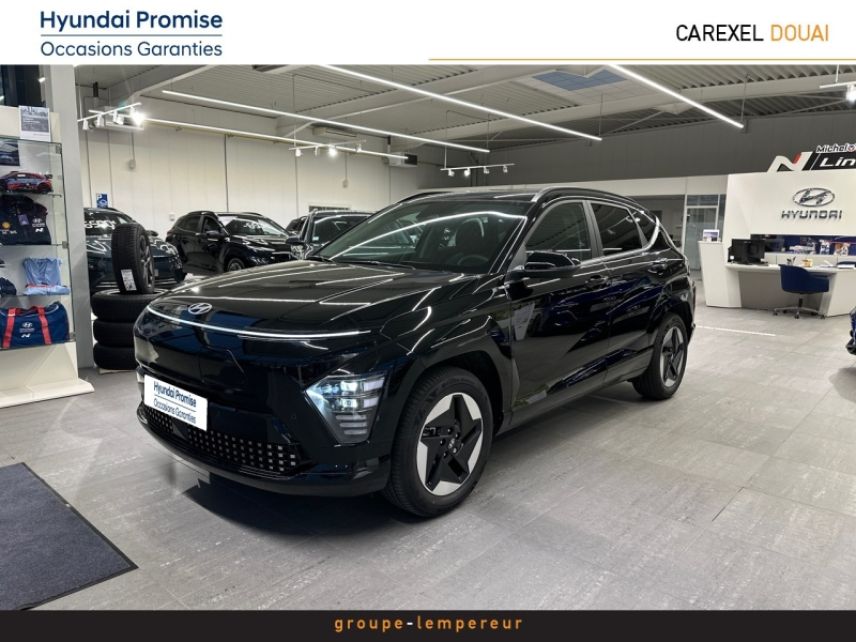 59187 : Hyundai Douai - Groupe Lempereur - HYUNDAI Kona - Kona - Abyss Black perlé métallisé - Traction - Electrique