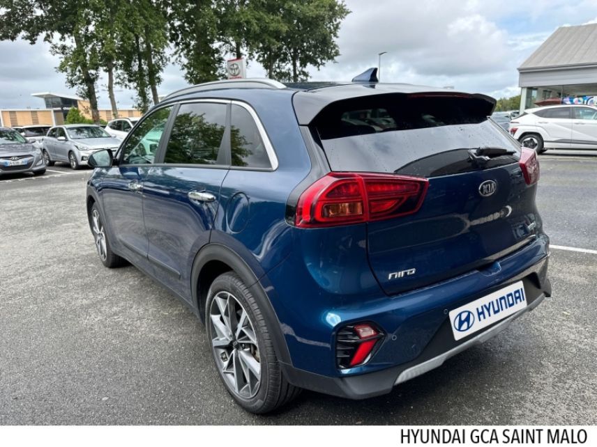 35400 : Hyundai Saint-Malo - GCA - KIA Niro - Niro - Bleu Lagon métallisé - Traction - Hybride : Essence/Electrique