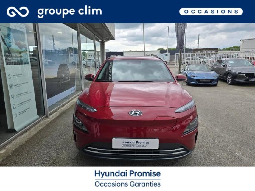 87280 : Hyundai Limoges - Motors Cars - HYUNDAI Kona - Kona - Sunset Red Métal - Traction - Electrique