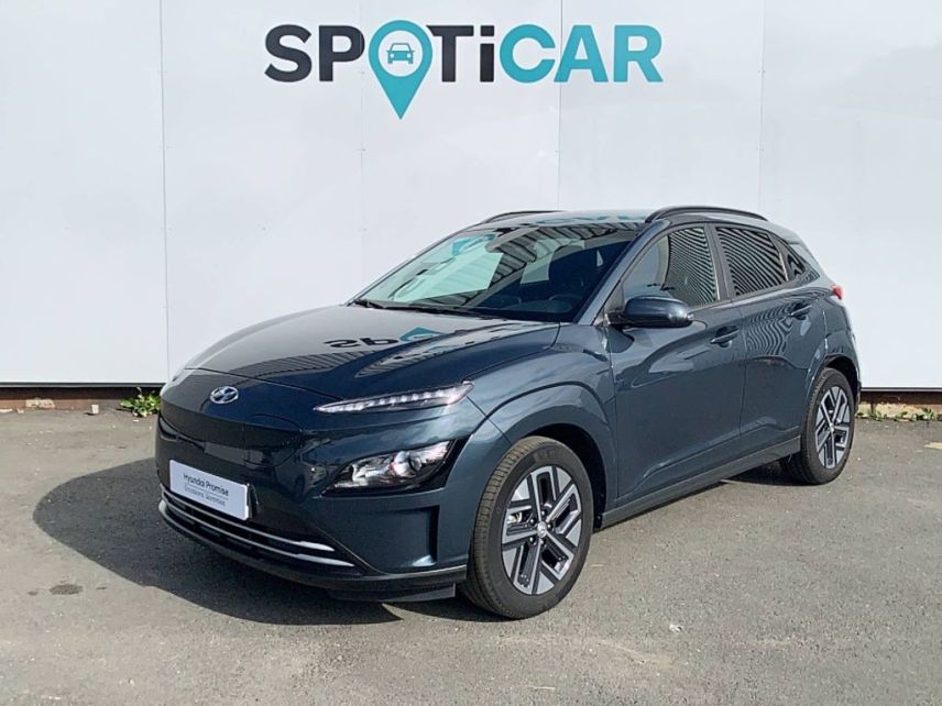 33140 : Hyundai Bordeaux Sud Villenave d&#039;Ornon - Sipa Automobiles - HYUNDAI KONA ELECTRIC Intuitive - KONA ELECTRIQUE - BLEU FONCE - Automate à fonct. Continu - Courant électrique