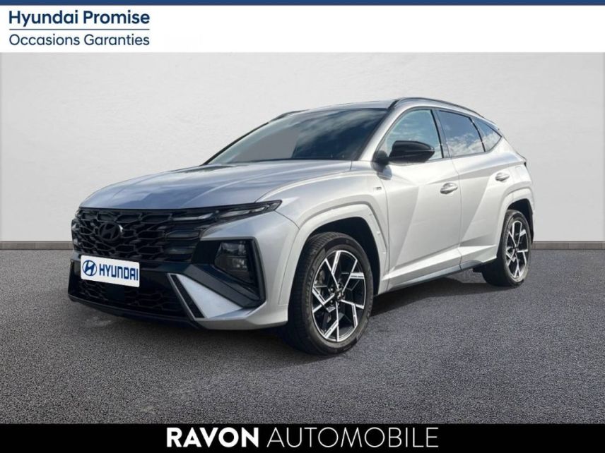 42100 : Hyundai Saint-Etienne - Ravon Automobile - HYUNDAI TUCSON N Line Creative - TUCSON IV - GRIS CLAIR - Boîte automatique - Essence / Courant électrique