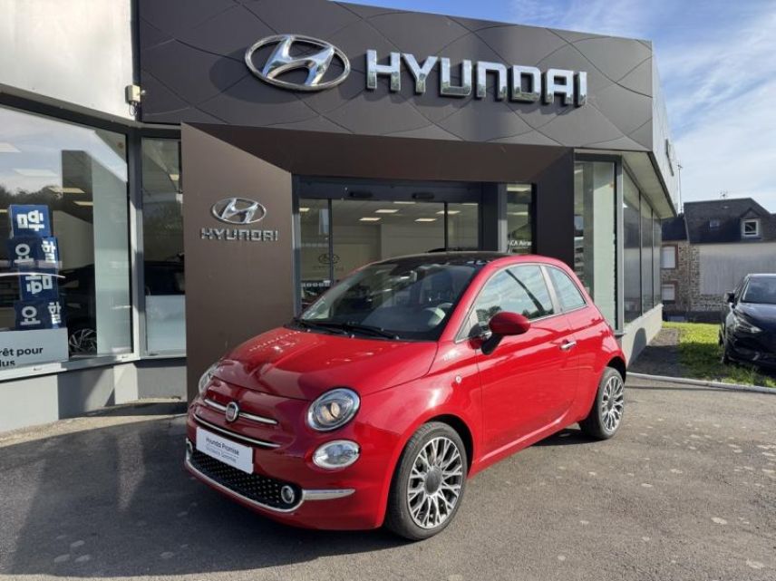 50300 : Hyundai Avranches - GCA - FIAT 500 - 500 - Rouge - Traction - Essence/Micro-Hybride