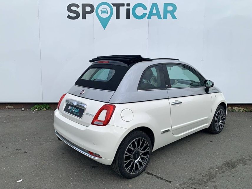 33140 : Hyundai Bordeaux Sud Villenave d&#039;Ornon - Sipa Automobiles - FIAT 500C SERIE 9 EURO 6D-FULL Dolcevita - 500 II - BICOLORE VR-268/A / VR-608/B - Boîte manuelle - Essence sans plomb